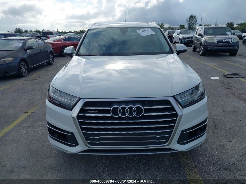 2017 Audi Q7 3.0T Premium VIN: WA1VABF78HD020109 Lot: 40009784