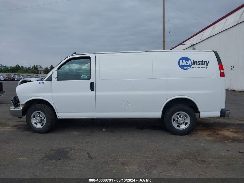 2016 Chevrolet Express 3500 Work Van VIN: 1GCZGGFG8G1168117 Lot: 40009791