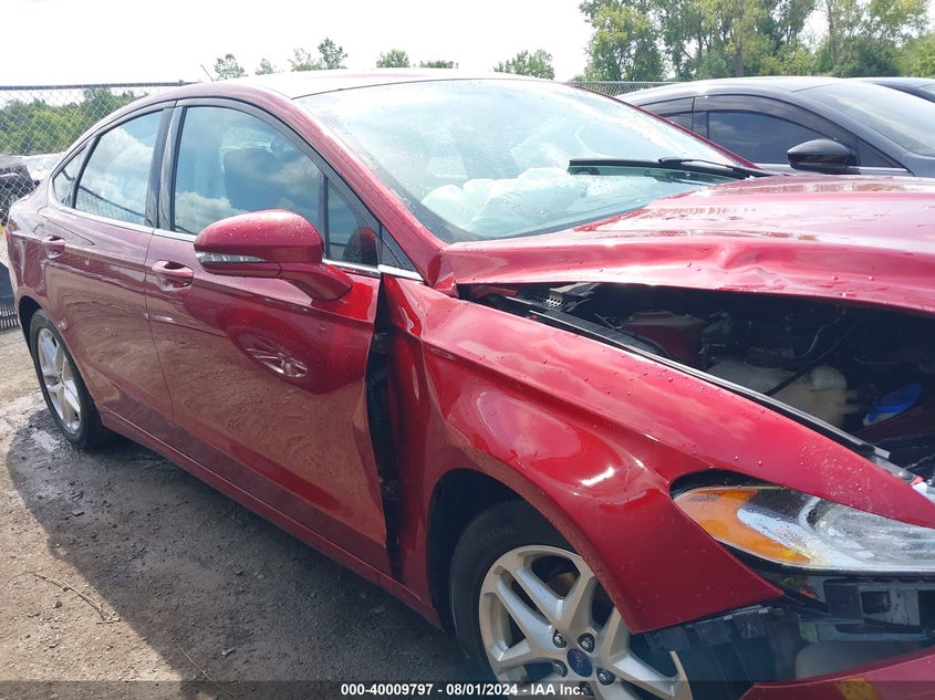 2014 Ford Fusion Se VIN: 3FA6P0H78ER183751 Lot: 40009797