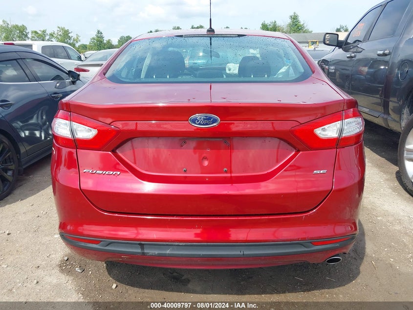 2014 Ford Fusion Se VIN: 3FA6P0H78ER183751 Lot: 40009797
