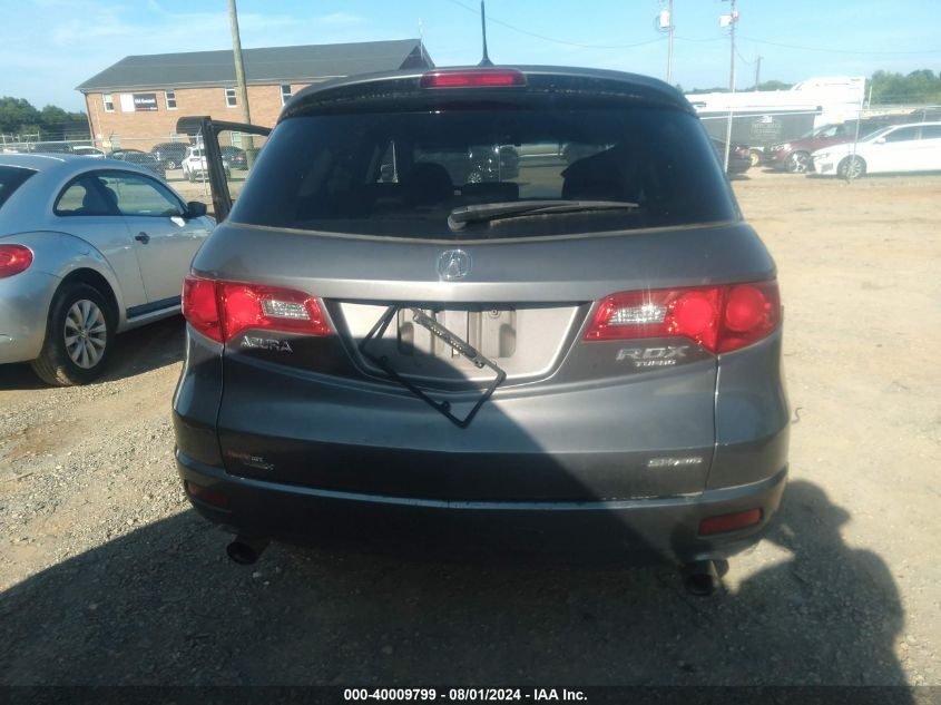 2009 Acura Rdx VIN: 5J8TB18259A006114 Lot: 40009799