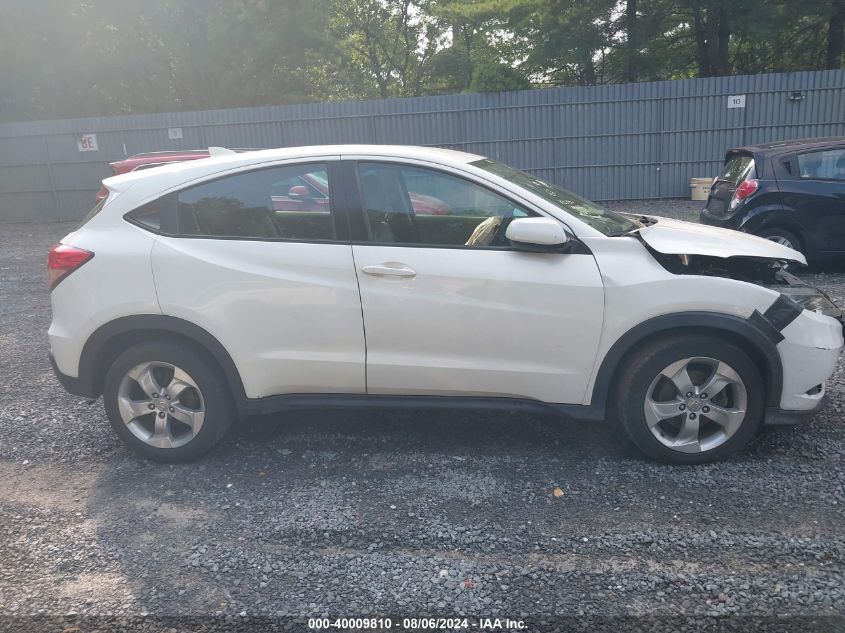 2016 Honda Hr-V Lx VIN: 3CZRU6H33GM711710 Lot: 40009810