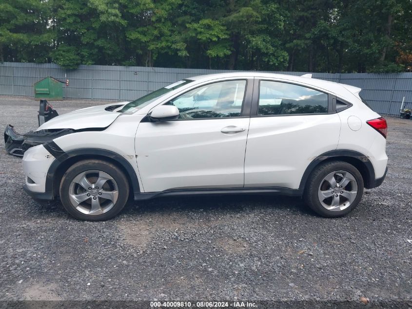 2016 Honda Hr-V Lx VIN: 3CZRU6H33GM711710 Lot: 40009810