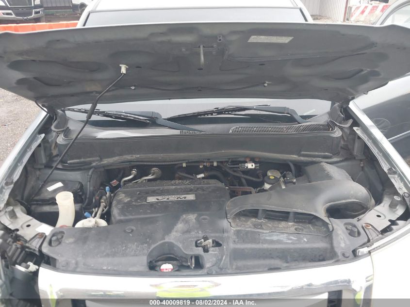 2010 Honda Pilot Ex-L VIN: 5FNYF4H54AB034762 Lot: 40009819