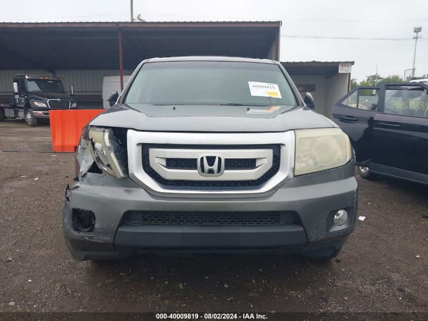 2010 Honda Pilot Ex-L VIN: 5FNYF4H54AB034762 Lot: 40009819