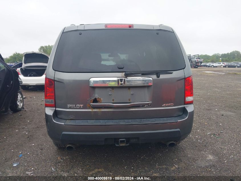 2010 Honda Pilot Ex-L VIN: 5FNYF4H54AB034762 Lot: 40009819