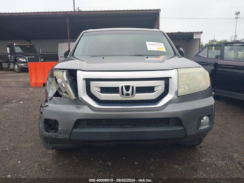 2010 Honda Pilot Ex-L VIN: 5FNYF4H54AB034762 Lot: 40009819