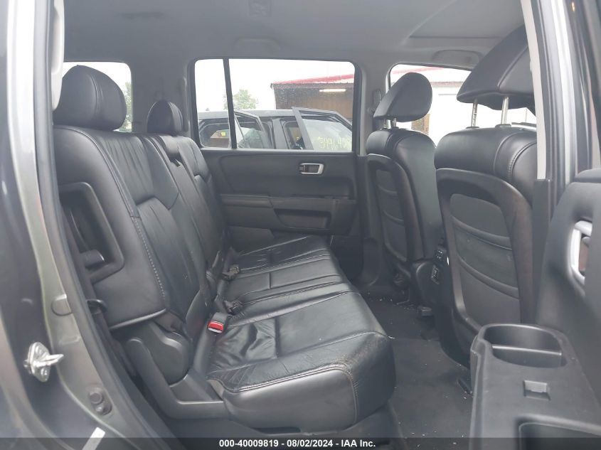 2010 Honda Pilot Ex-L VIN: 5FNYF4H54AB034762 Lot: 40009819