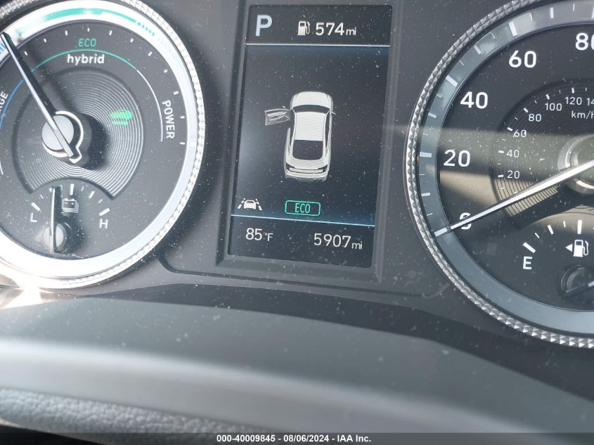 2020 Hyundai Sonata Hybrid Blue VIN: KMHL24JJ0LA009748 Lot: 40009845