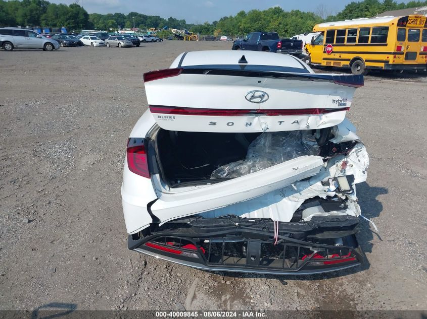 2020 Hyundai Sonata Hybrid Blue VIN: KMHL24JJ0LA009748 Lot: 40009845