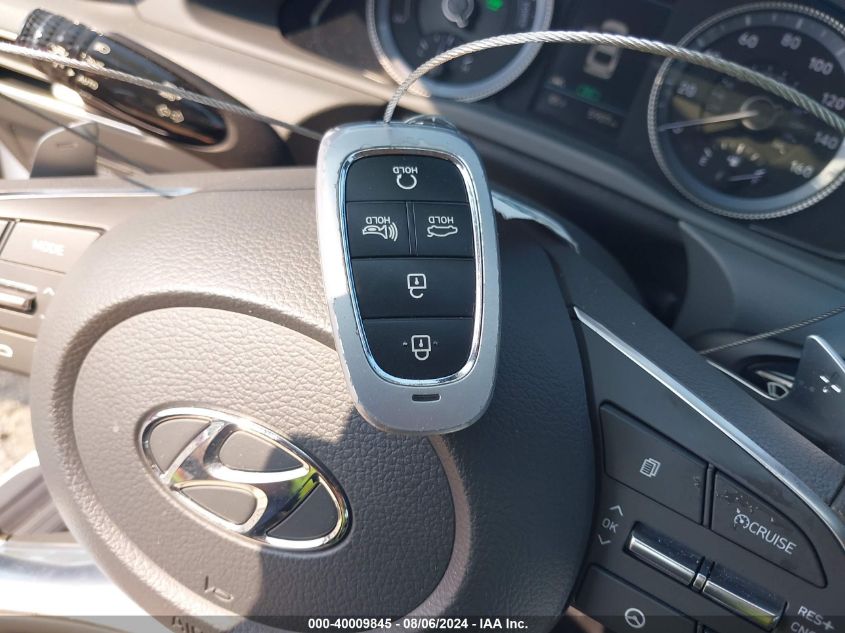 2020 Hyundai Sonata Hybrid Blue VIN: KMHL24JJ0LA009748 Lot: 40009845