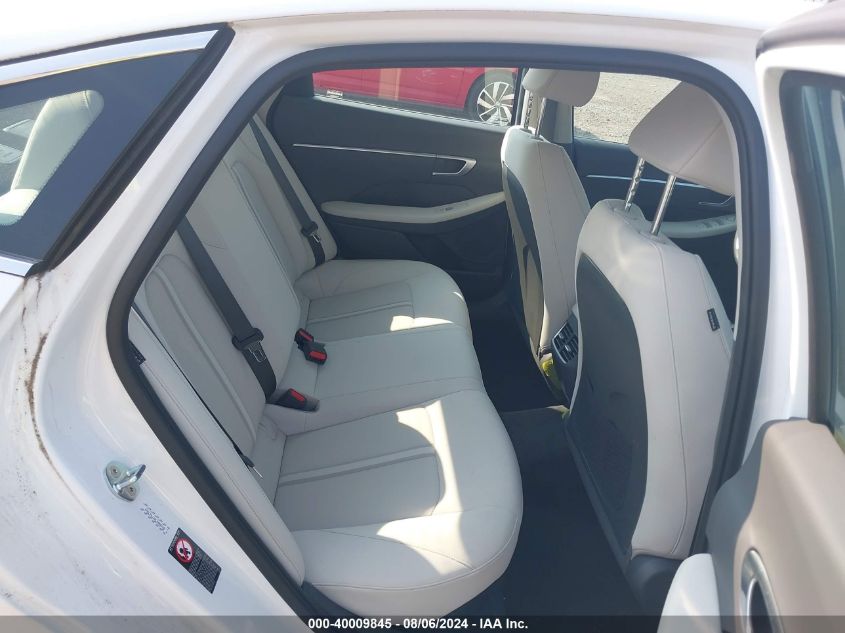 2020 Hyundai Sonata Hybrid Blue VIN: KMHL24JJ0LA009748 Lot: 40009845