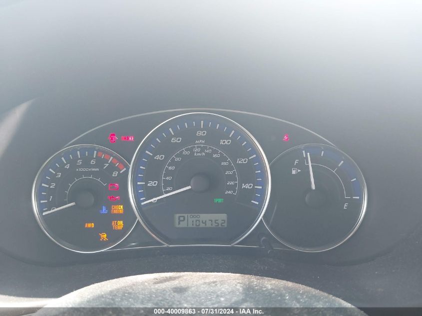 2010 Subaru Forester 2.5X Premium VIN: JF2SH6CCXAH713082 Lot: 40009863