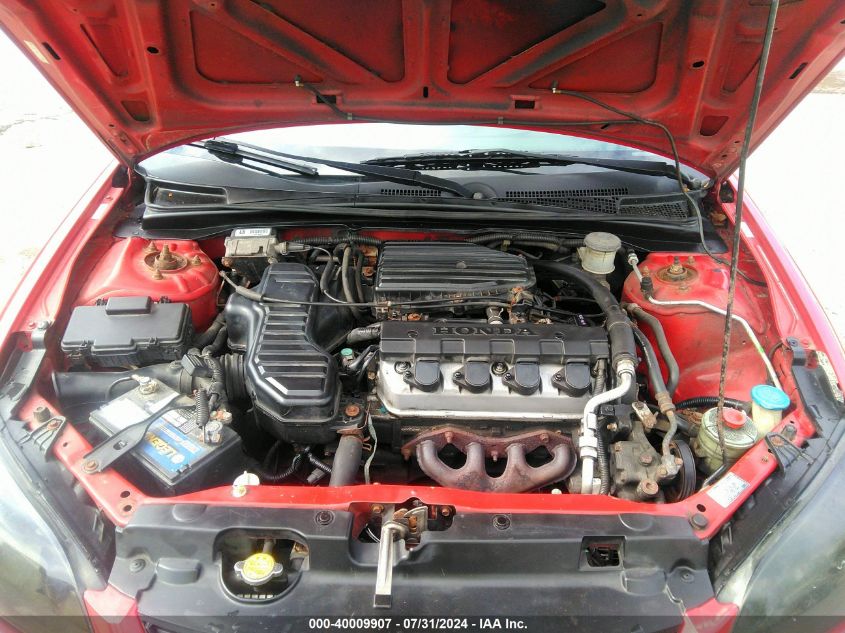 2004 Honda Civic Lx VIN: 1HGEM22524L032470 Lot: 40009907