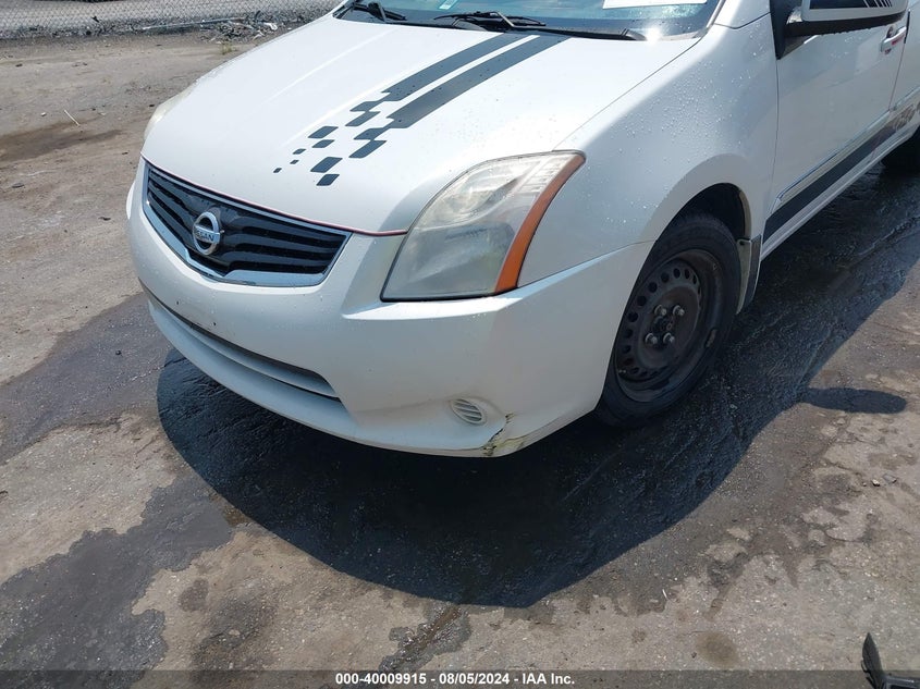 2012 Nissan Sentra 2.0 S VIN: 3N1AB6AP6CL731524 Lot: 40009915