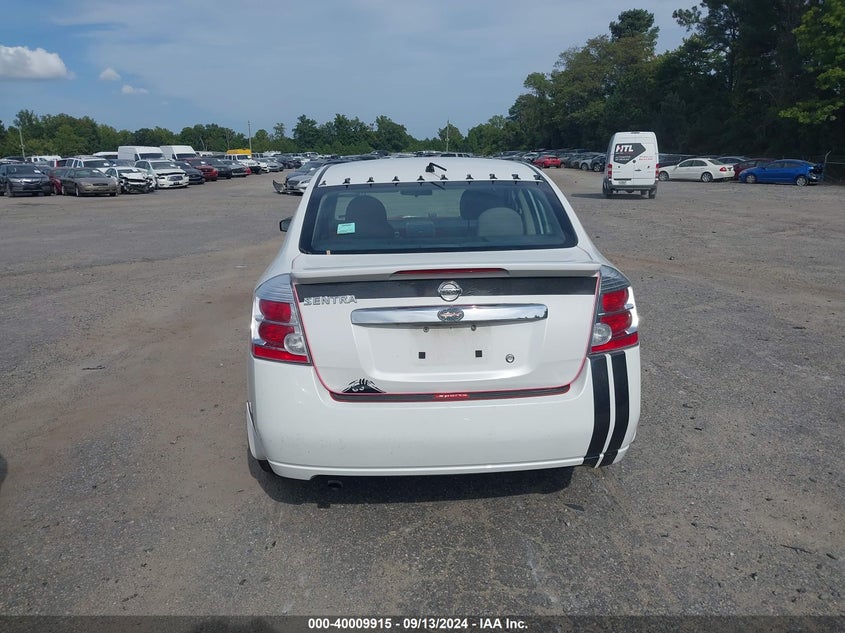 2012 Nissan Sentra 2.0 S VIN: 3N1AB6AP6CL731524 Lot: 40009915