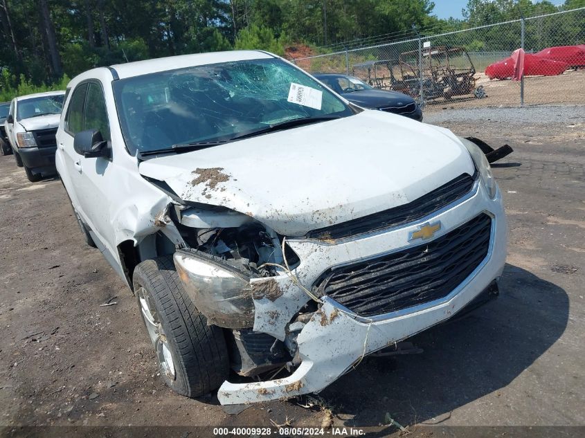 2017 Chevrolet Equinox Ls VIN: 2GNALBEK6H1520745 Lot: 40009928