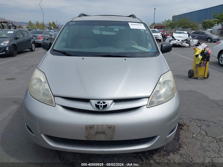 2007 Toyota Sienna Ce/Le VIN: 5TDZK23C47S072345 Lot: 40009929