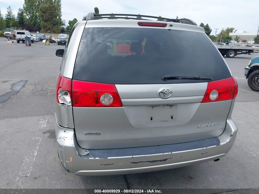 2007 Toyota Sienna Ce/Le VIN: 5TDZK23C47S072345 Lot: 40009929