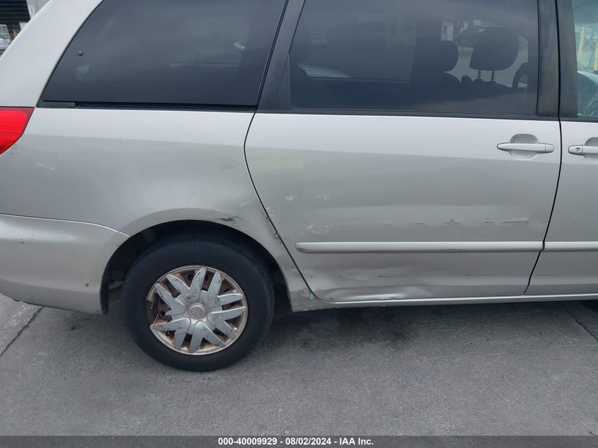 2007 Toyota Sienna Ce/Le VIN: 5TDZK23C47S072345 Lot: 40009929