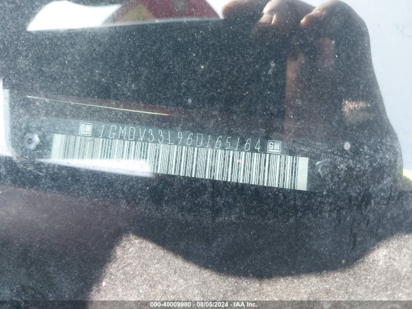 2006 Pontiac Montana Sv6 VIN: 1GMDV33L96D165164 Lot: 40009980