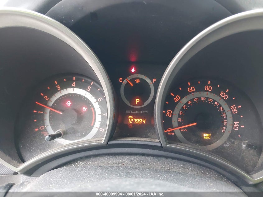 2012 SCION TC VIN: 1FAHP3K20CL124129