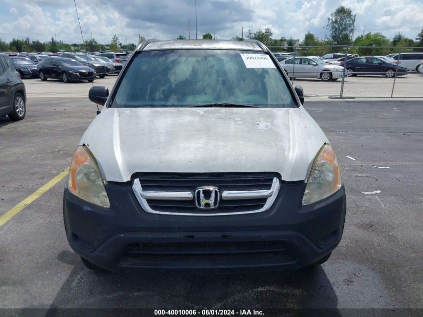 2003 Honda Cr-V Lx VIN: SHSRD68443U107797 Lot: 40010006