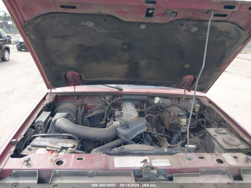 1989 Ford Ranger VIN: 1FTCR10T3KUA22847 Lot: 40010007