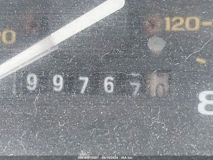 1989 Ford Ranger VIN: 1FTCR10T3KUA22847 Lot: 40010007