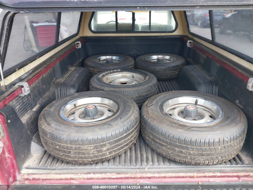 1989 Ford Ranger VIN: 1FTCR10T3KUA22847 Lot: 40010007