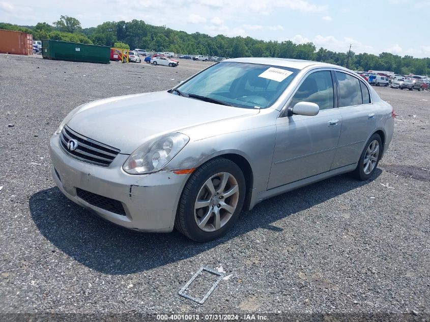 JNKCV51E15M218985 | 2005 INFINITI G35