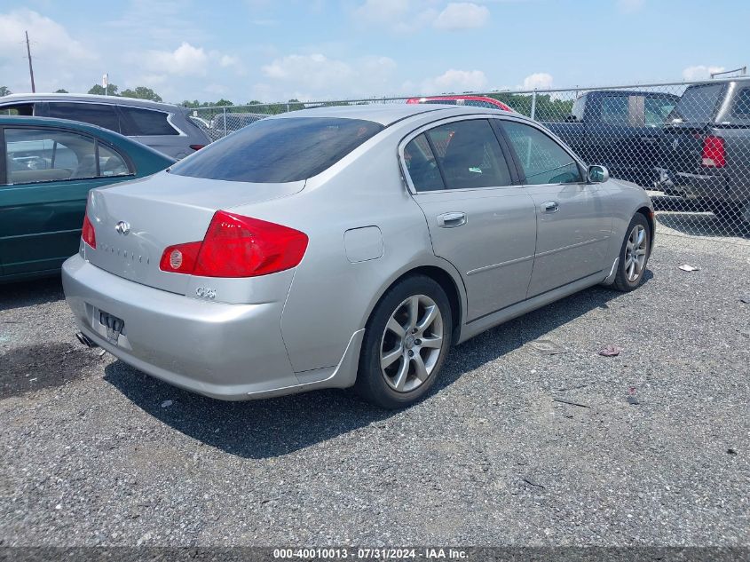 JNKCV51E15M218985 | 2005 INFINITI G35