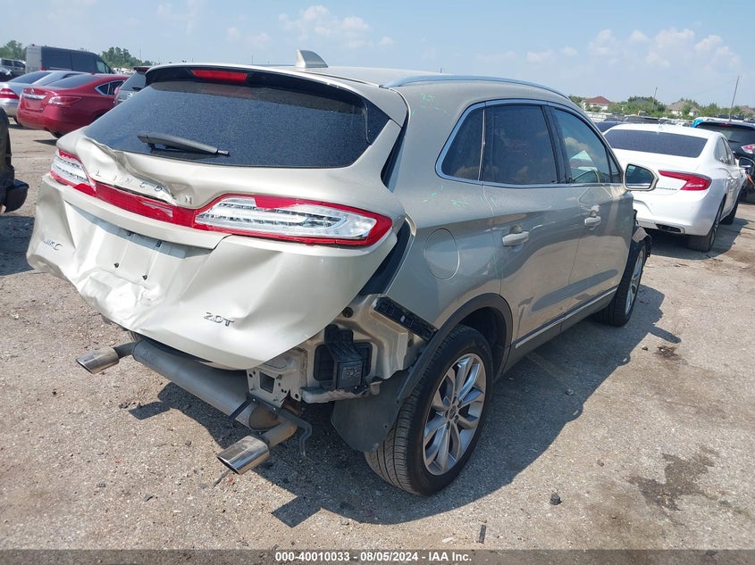 VIN 5LMCJ2C91HUL50041 2017 LINCOLN MKC SELECT