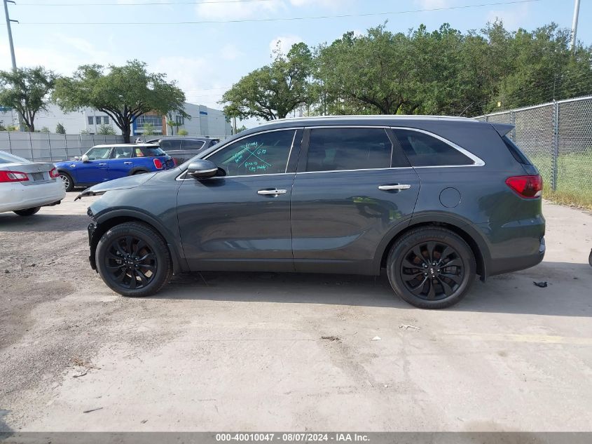 2020 Kia Sorento 3.3L Ex VIN: 5XYPH4A53LG687028 Lot: 40010047