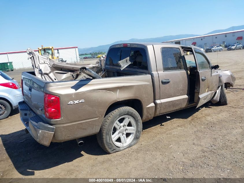 2010 Dodge Dakota Bighorn/Lonestar VIN: 1D7CW3GP6AS110434 Lot: 40010049