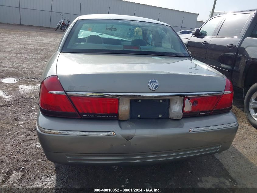 1999 Mercury Grand Marquis Ls VIN: 2MEFM75WSXX602939 Lot: 40010052