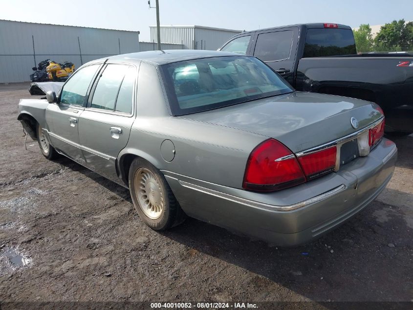 1999 Mercury Grand Marquis Ls VIN: 2MEFM75WSXX602939 Lot: 40010052