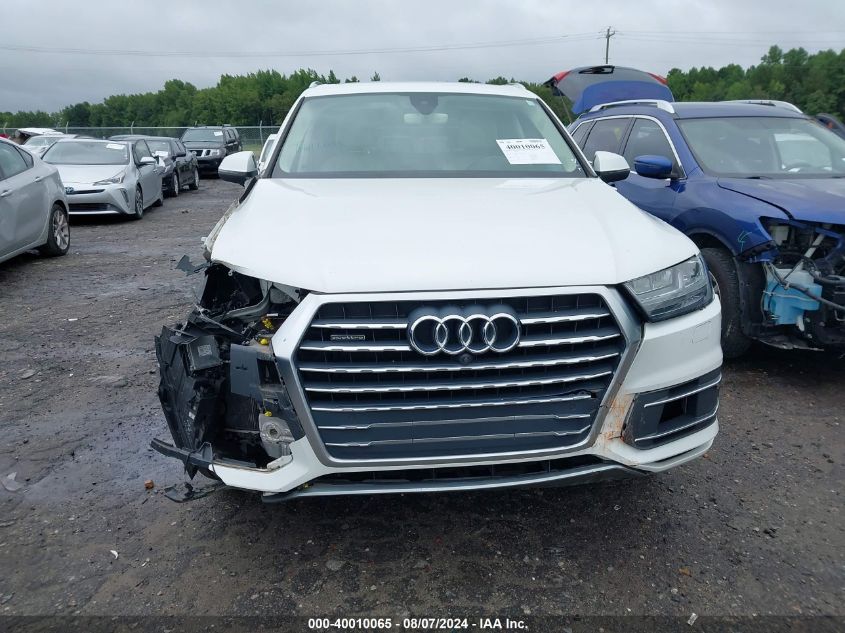 2017 Audi Q7 3.0T Premium VIN: WA1LAAF76HD010938 Lot: 40010065