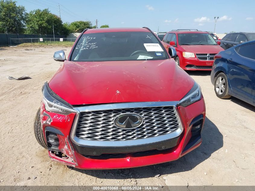 2022 Infiniti Qx55 Essential Awd VIN: 3PCAJ5K31NF112742 Lot: 40010068