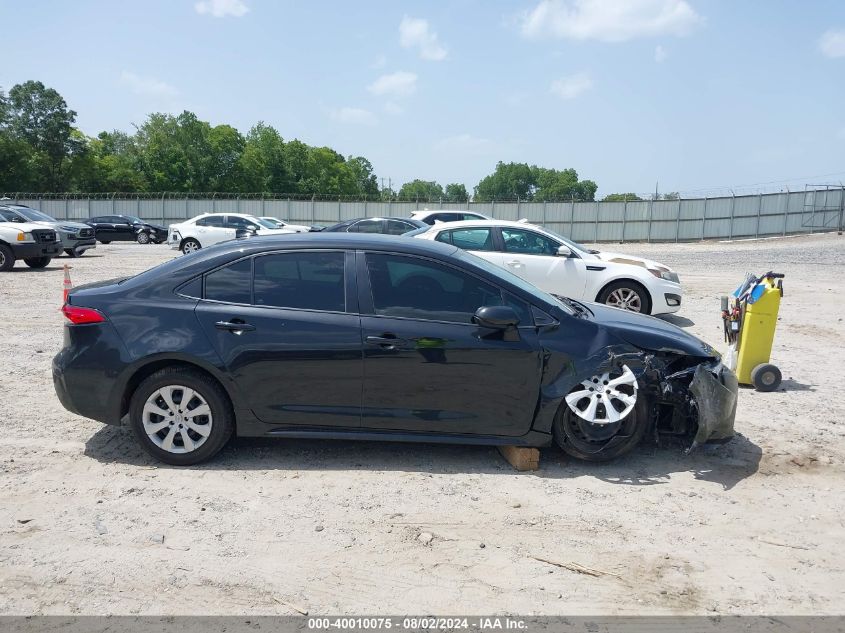 2020 Toyota Corolla Le VIN: 5YFEPRAE5LP067588 Lot: 40010075