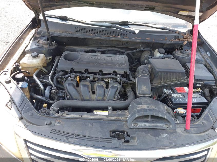 2009 Kia Optima Lx VIN: KNAGE228595292272 Lot: 40010084