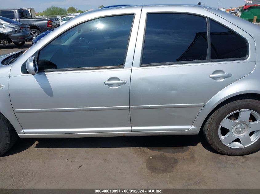 2000 Volkswagen Jetta Gls VIN: 3VWSA29M2YM201072 Lot: 40010097
