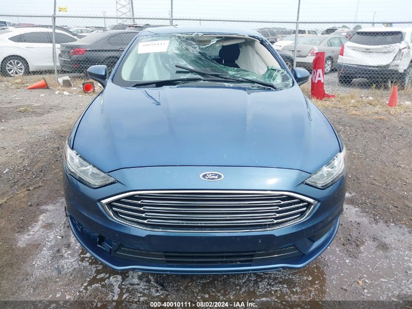 2018 Ford Fusion Se VIN: 3FA6P0HDXJR224591 Lot: 40010111