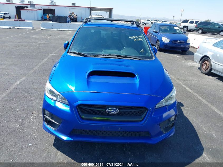 2015 Subaru Wrx Premium VIN: JF1VA1D60F9830818 Lot: 40010134