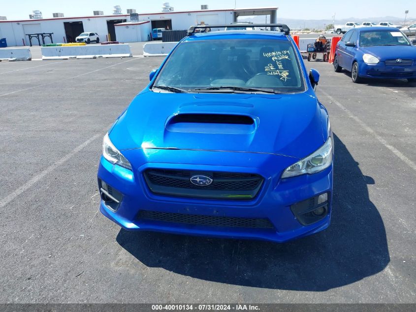 2015 Subaru Wrx Premium VIN: JF1VA1D60F9830818 Lot: 40010134