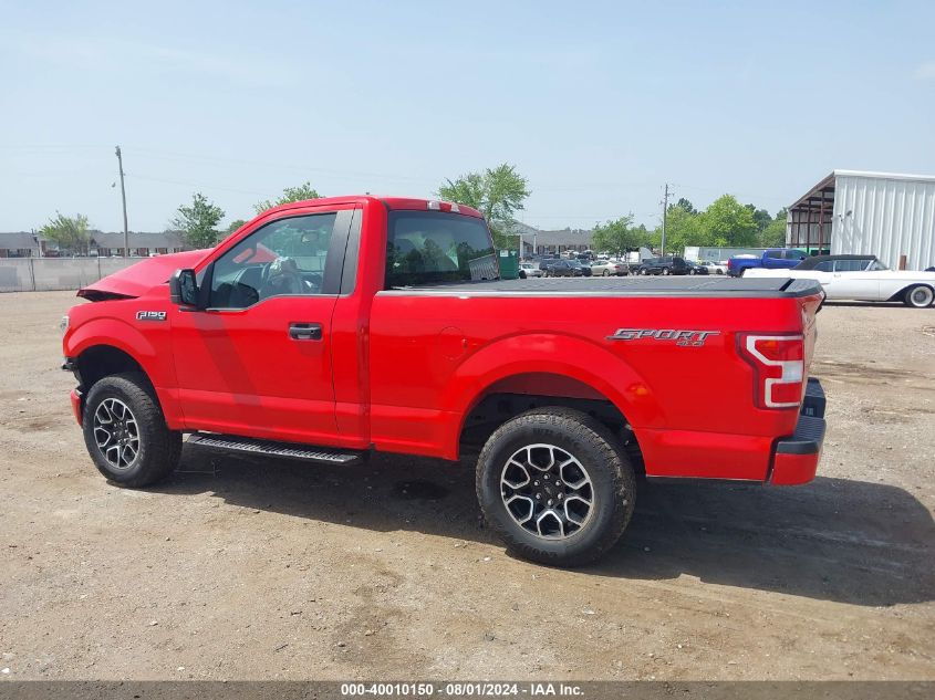 2018 Ford F-150 Xl VIN: 1FTMF1EB3JKC33635 Lot: 40010150