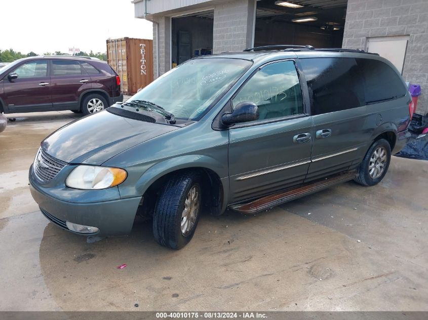 2002 Chrysler Town & Country Lxi VIN: 2C4GP54L72R620316 Lot: 40010175