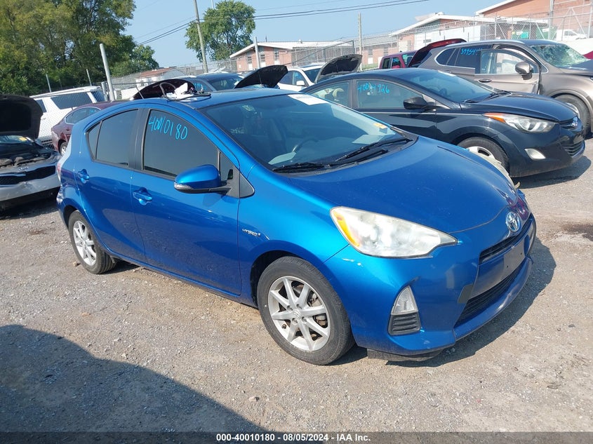 2012 Toyota Prius C VIN: JTDKDTB34C1009837 Lot: 40010180