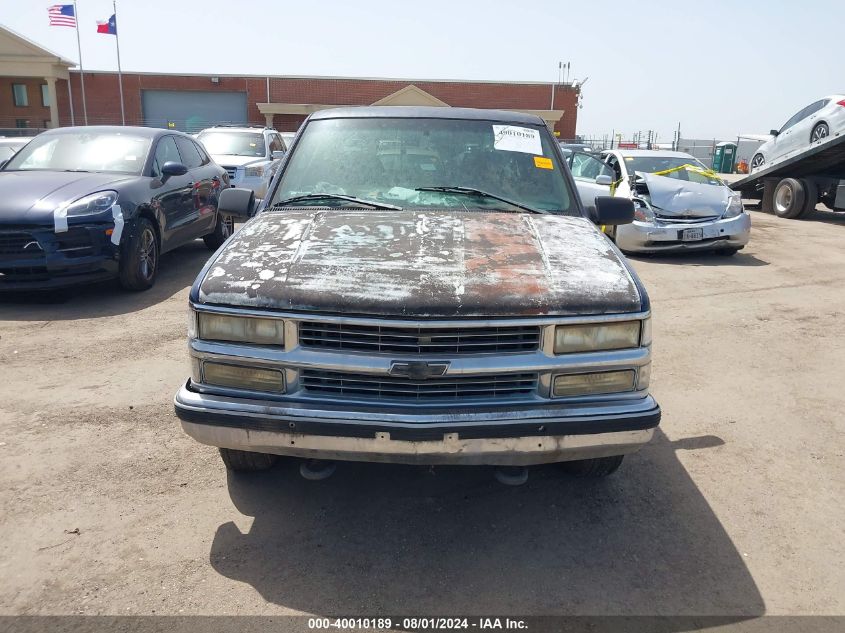 1998 GMC Sierra 1500 Sl Wideside VIN: 1GTEC19W1WE550913 Lot: 40010189