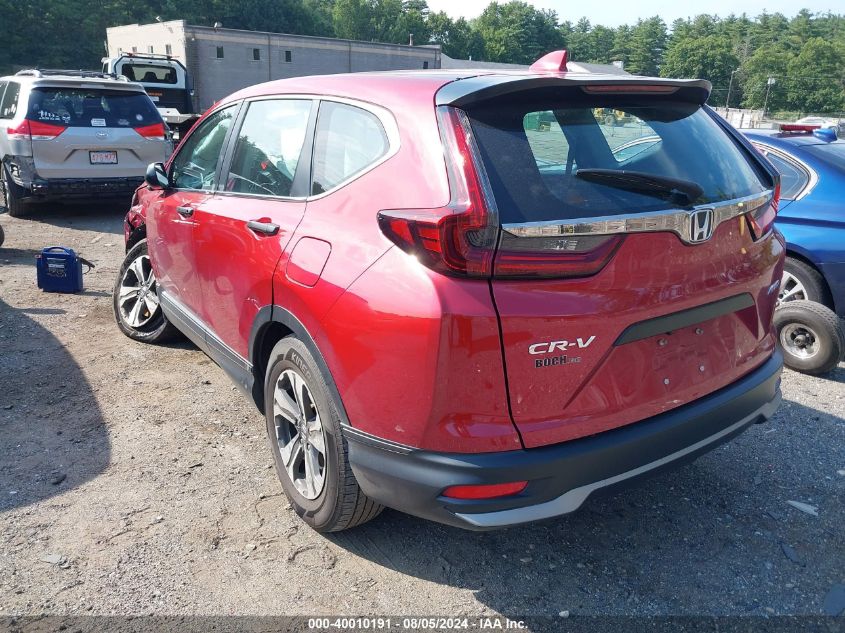 2020 Honda Cr-V Awd Lx VIN: 2HKRW2H2XLH642028 Lot: 40010191